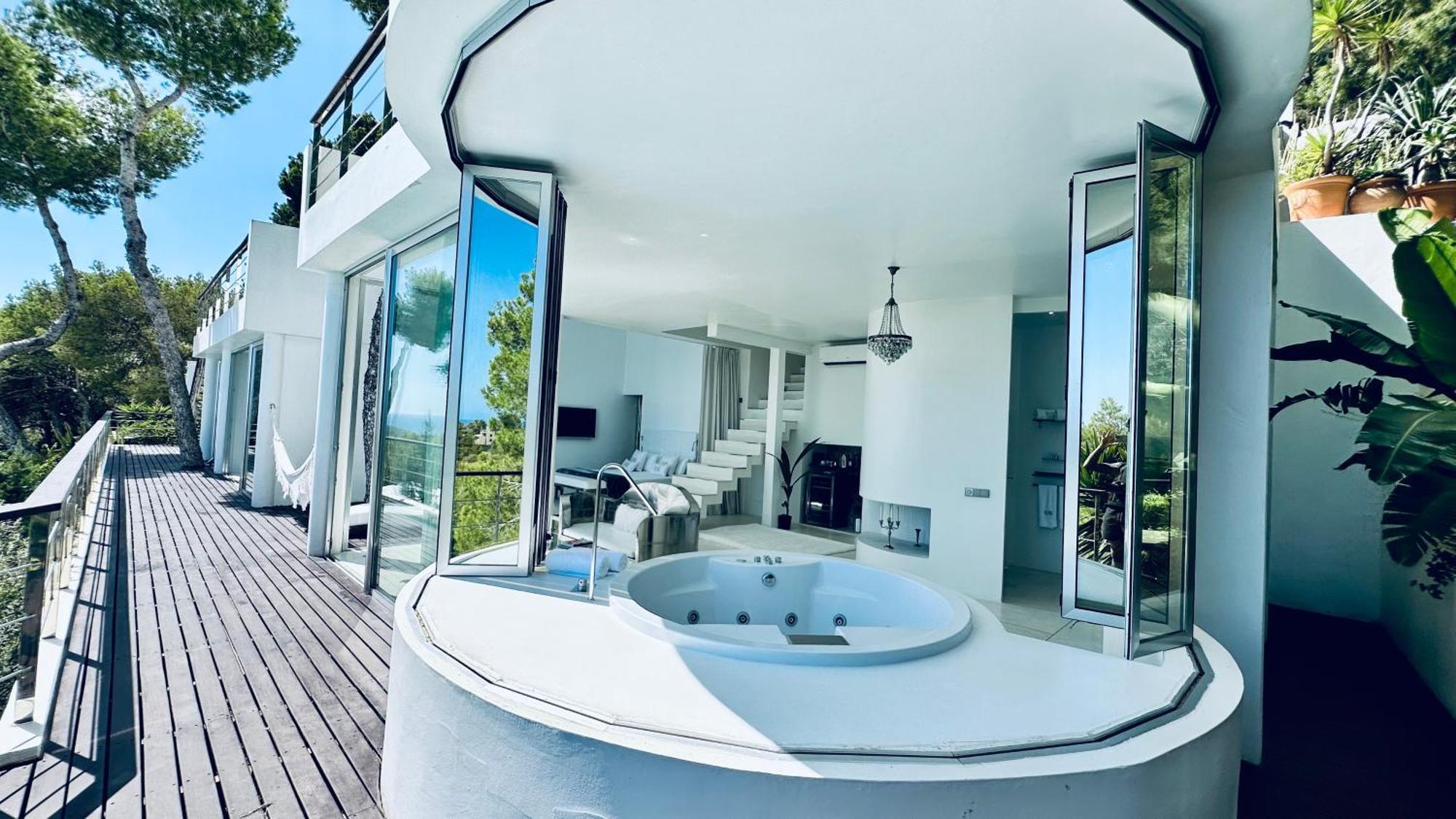 Villa Roca Ibiza - Un Paraiso Premium A Solo 10 Minutos De La Ciudad De Ibiza Y De Las Playas Cala Jondal Y Salinas Sant Jordi de ses Salines المظهر الخارجي الصورة